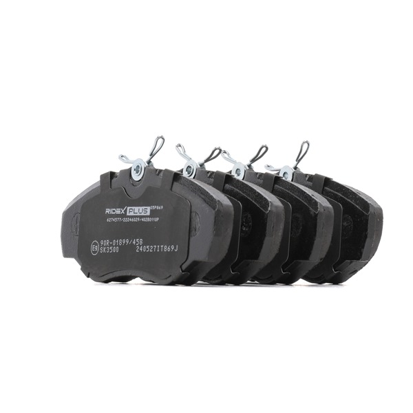 RIDEX PLUS 402B0110P Brake pads VAUXHALL Vivaro Platform / Chassis (X83) 2.5 CDTI 146 hp Diesel 2010