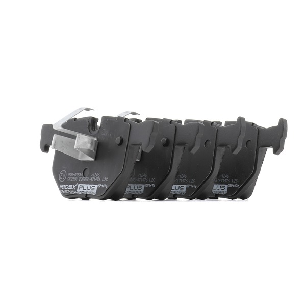 402B0282P RIDEX PLUS 34216775678 Brake pad set