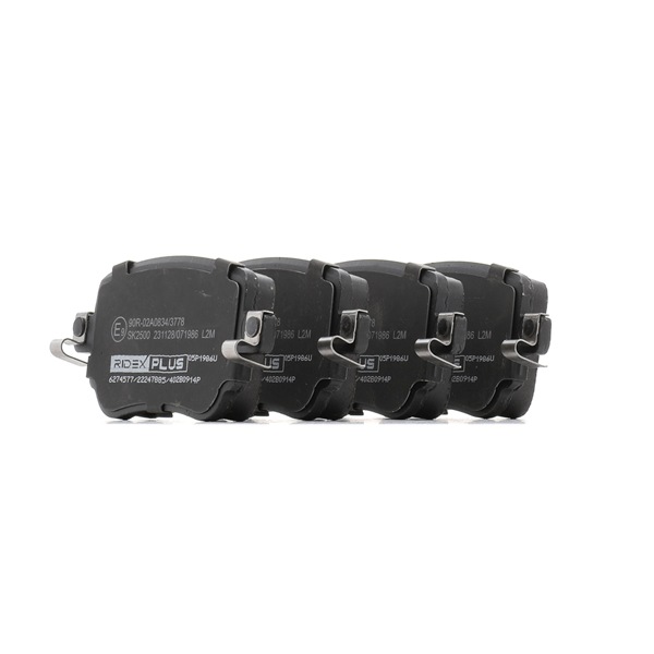Remblok 402B0914P RIDEX PLUS Volkswagen Caddy Alltrack IV Kombi (SAB) 1.4 TSI 2022 131 Pk