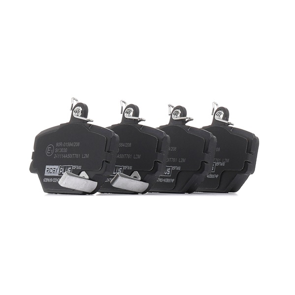 Número OEM 451 421 02 10 - Juego de pastillas de freno 402B0074P MERCEDES-BENZ, JAGUAR, SMART