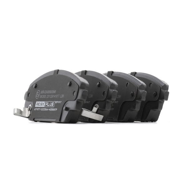 Pastilhas de travão 402B0887P RIDEX PLUS MAZDA CX-30 (DM) 2.5 SKYACTIV-G AWD 2021 253 cv