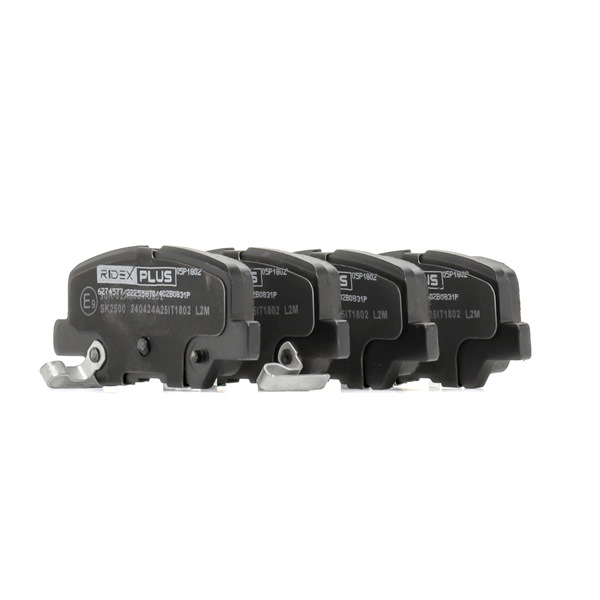 Zahnriemensatz mit Wasserpumpe 402B0831P RIDEX PLUS CITROËN C4 Aircross 1.6 Flex 2011 113 PS