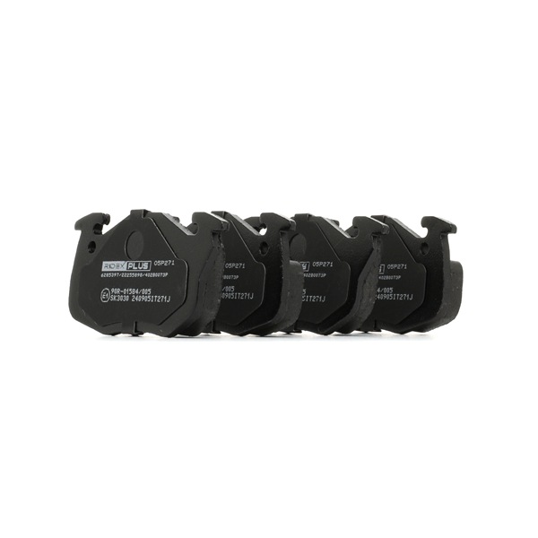 RIDEX PLUS 402B0073P brake pads PEUGEOT 205 II Hatchback 1.6 Aut. 88hp 1997