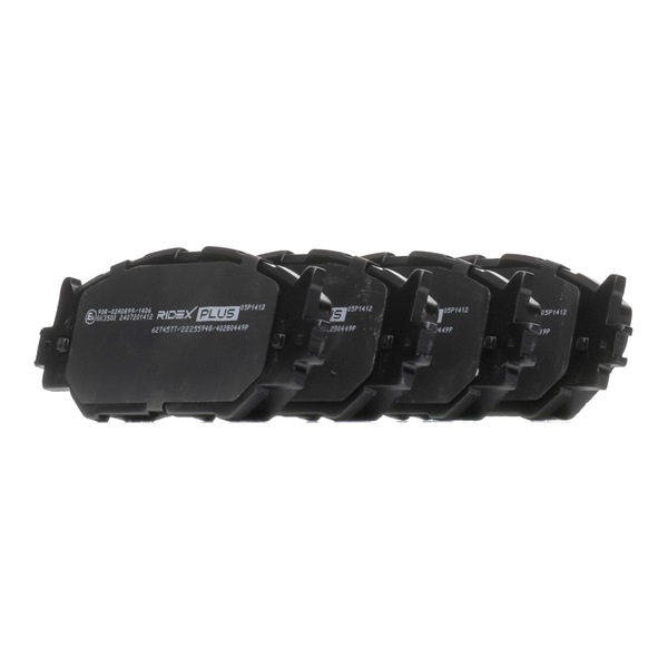 Juego de pastillas de freno 402B0449P RIDEX PLUS LEXUS IS II Berlina (XE20) 250 AWD (GSE25_) 2010 207 cv