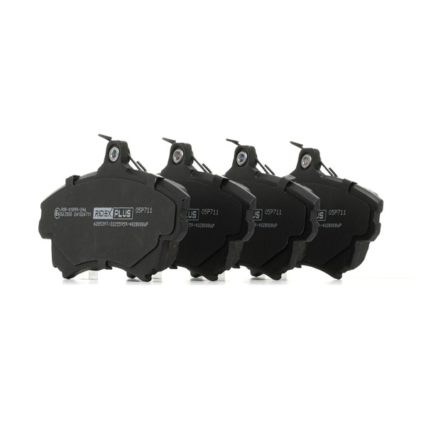 Juego de pastillas de freno 402B0086P RIDEX PLUS VOLVO S40 I (VS, 644) 1.9 2002 173 cv