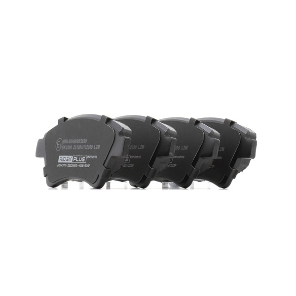 OEM-Nummer 77 01 207 184 - Bremsbeläge 402B1525P RENAULT, NISSAN, DACIA, LADA, RENAULT TRUCKS