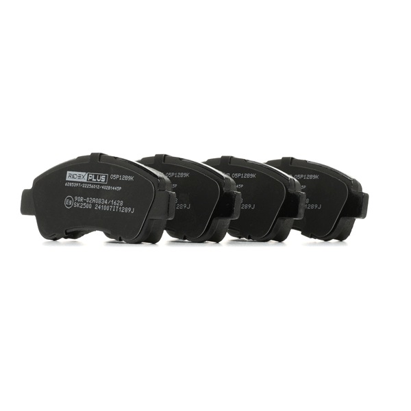 RIDEX PLUS 402B1445P Brake pads FIAT DUCATO Platform/Chassis (230) 2.5 D 4x4 84 hp Diesel 1994
