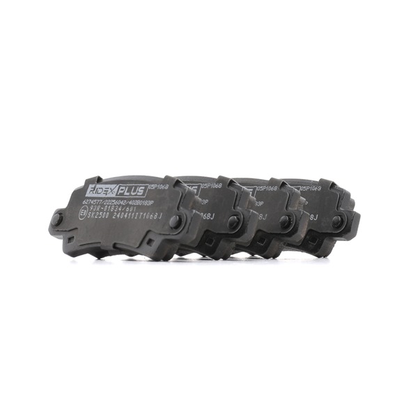 Juego de pastillas de freno 402B0183P RIDEX PLUS TOYOTA Corolla Verso (AR10) 2.0 D-4D (CUR10_) 2004 116 cv