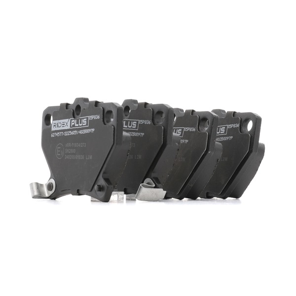 Brake pad set 402B0097P RIDEX PLUS 04466 52 040 TOYOTA, LEXUS, SATURN, WIESMANN