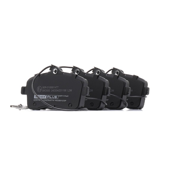 Número OEM E 172 236 - Pastilhas de travão 402B0123P VW, PEUGEOT, OPEL, CITROËN