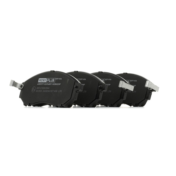 Número OEM D1060 EG51A - Juego de pastillas de freno 402B0228P RENAULT, NISSAN, INFINITI