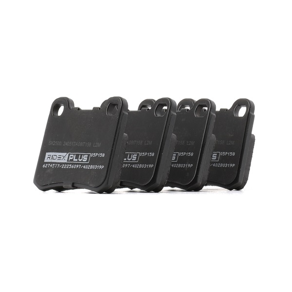 Número OEM 001 420 01 20 - Juego de pastillas de freno 402B0319P MERCEDES-BENZ, SMART