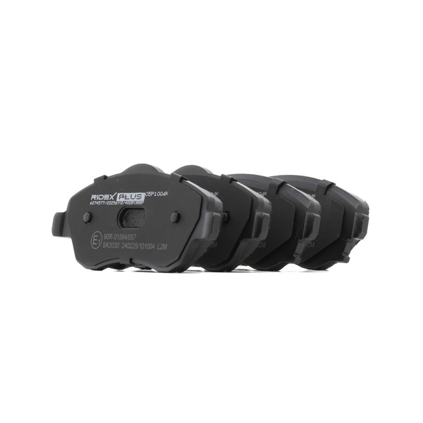 RIDEX PLUS 402B1388P Bremsbeläge OPEL Corsa C Schrägheck (X01) 1.6 (F08, F68) 92 PS Benzin 2004