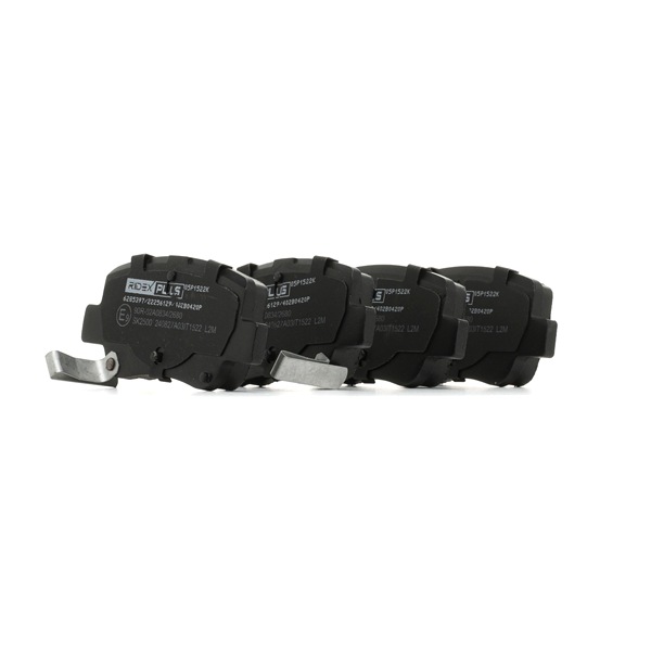 Pastilhas de travão 402B0420P RIDEX PLUS TOYOTA Avensis III Carrinha (T27) 1.6 D4-D (WWT270_) 2015 112 cv