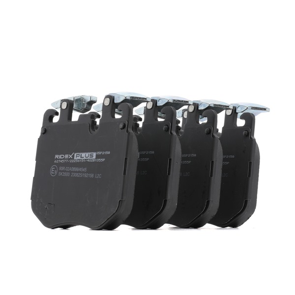 402B1355P RIDEX PLUS 34106888459 Brake pad set