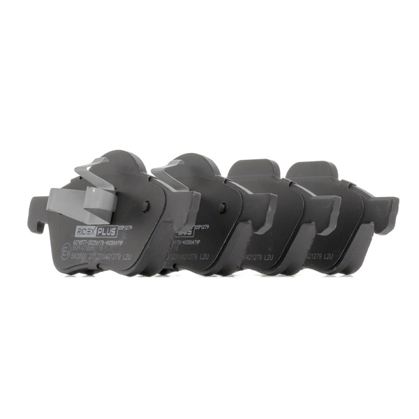 RIDEX PLUS 402B0471P Brake pads RENAULT TWINGO 2 (CN0) 1.6 RS 133 hp Petrol 2012
