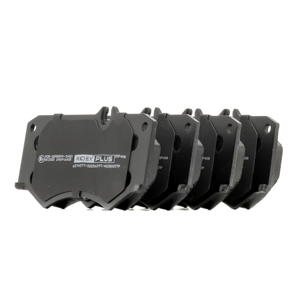 Número OEM A 003 420 07 20 - Juego de pastillas de freno 402B0207P MERCEDES-BENZ
