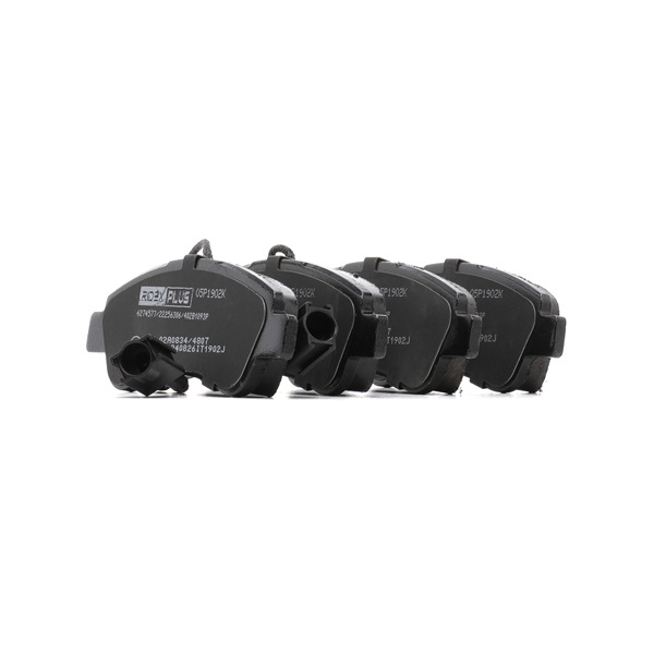 Remblok 402B1093P RIDEX PLUS PEUGEOT Boxer Flatbed Vrachtwagen/Chassis (250) 2.2 BlueHDi 2023 140 Pk