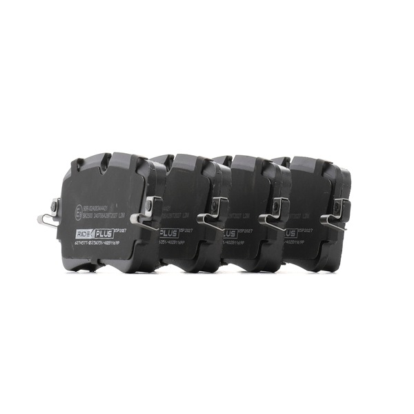 RIDEX PLUS 402B1169P brake pads AUDI A6 C8 Saloon (4A2) 40 TFSI Mild Hybrid 190hp 2019