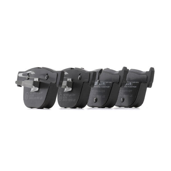402B0925P RIDEX PLUS 34216850570 Brake pad set
