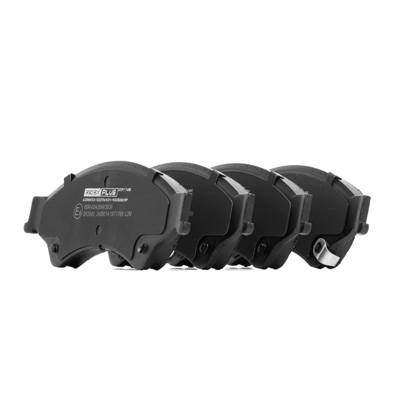 Juego de pastillas de freno 402B0809P RIDEX PLUS MAZDA BT-50 Pick-up (B22, B32, UP, UR) 2.2 MZ-CD 2016 120 cv