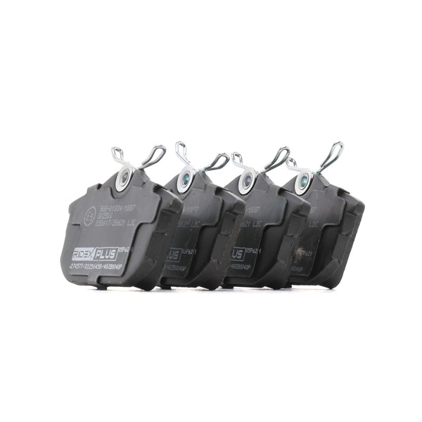 RIDEX PLUS 402B0040P Bremsbeläge MITSUBISHI COLT 6 (Z3A, Z2A) 1.5 98 PS Benzin 2004