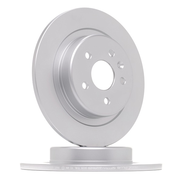 RIDEX PLUS 82B1819P Brake discs VAUXHALL Astra Mk7 (K) (B16) 1.2 Turbo 131 hp Petrol 2020