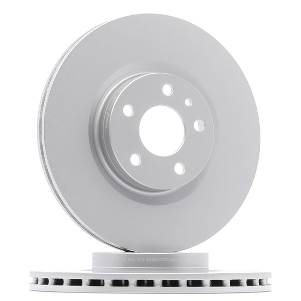 RIDEX PLUS 82B0668P Brake discs FIAT 500L (351_, 352_) 1.3 D Multijet 95 hp Diesel 2016