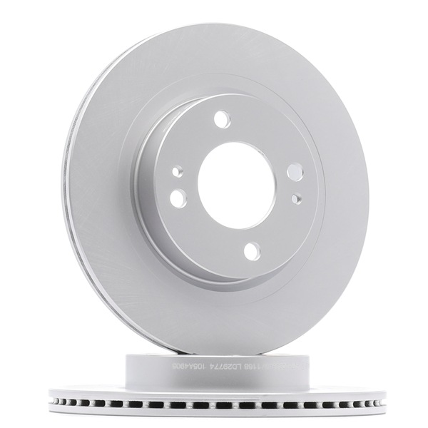 Disco freno 82B1040P RIDEX PLUS MITSUBISHI Mirage / Space Star Hatchback (A0_A) 1.2 (A03A) 2012 78 CV