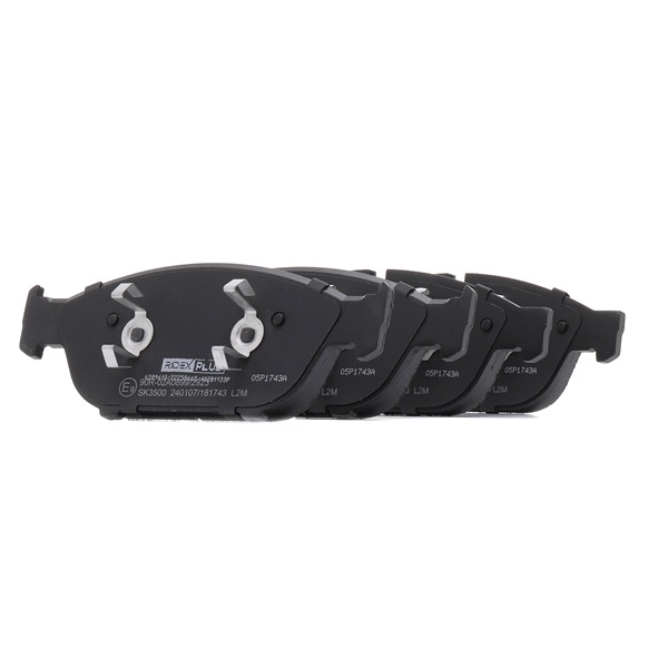 Número OEM 4H0 698 151 D - Juego de pastillas de freno 402B1133P SEAT, AUDI, SKODA, AUSTIN