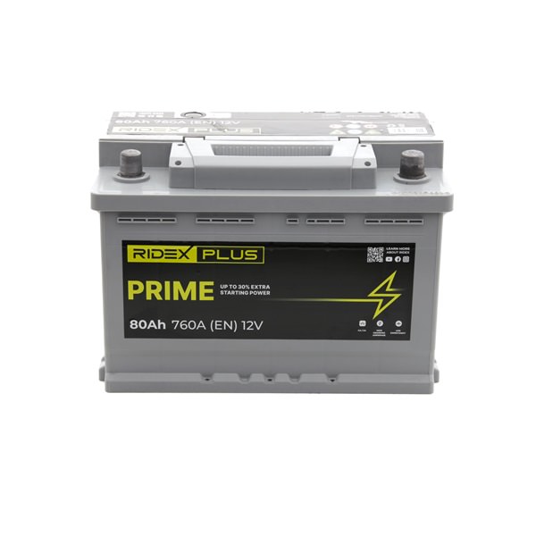 Starterbatterie 1S0019P RIDEX PLUS SKODA Octavia III Combi (5E5) 2.0 TDI / TDI RS 4x4 2015 184 PS