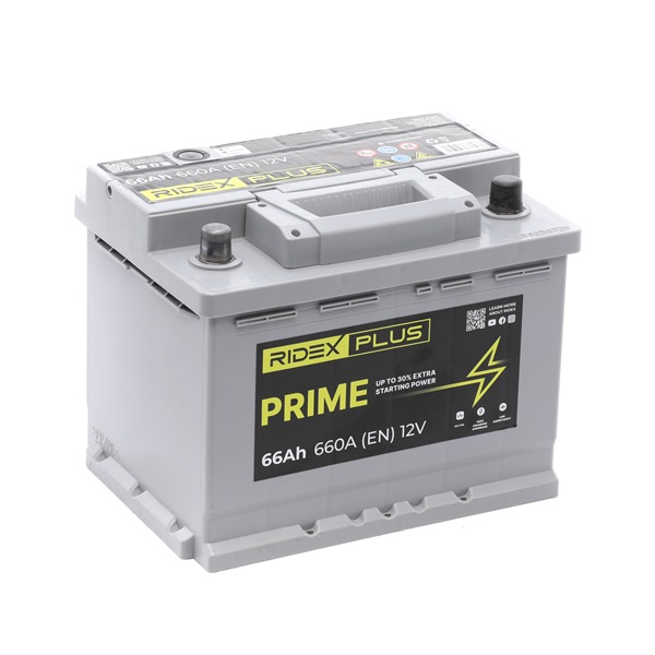 RIDEX PLUS 1S0008P batterie DACIA Duster Van 1.6 16V Hi-Flex 105CV 2023