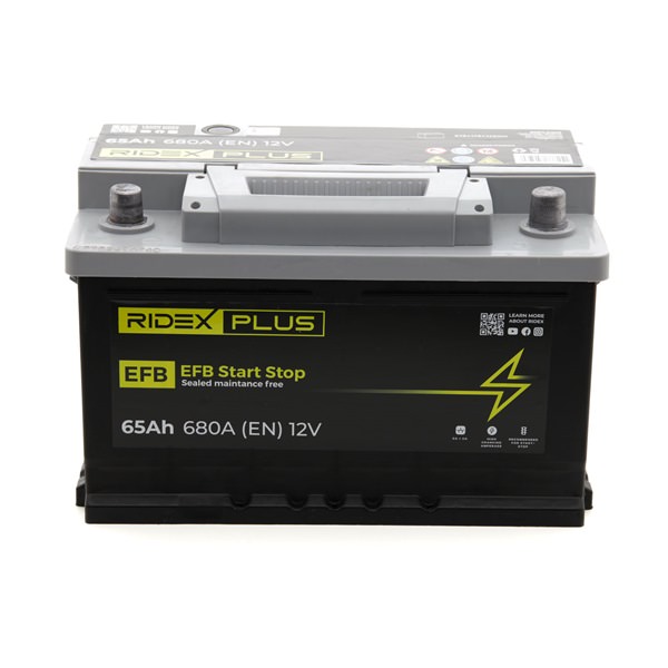 Bateria de arranque 1S0046P RIDEX PLUS ROVER Streetwise Hatchback 2.0 TD 2003 101 cv