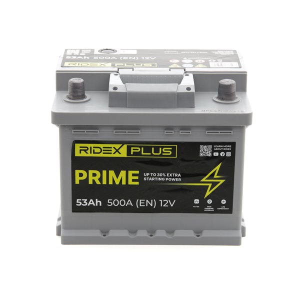 Bateria de arranque 1S0061P RIDEX PLUS ROVER 400 Sedan (XW) 1.6 GTI/GTE 1991 131 cv