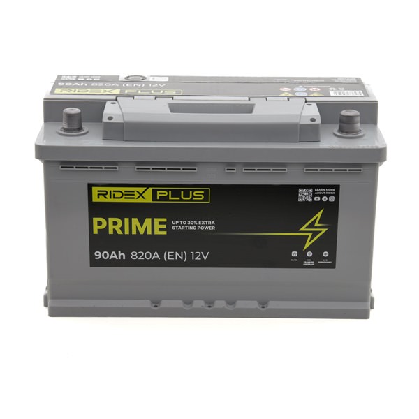 Batteria 1S0175P RIDEX PLUS Volkswagen Touareg I (7LA, 7L6, 7L7) 4.2 V8 FSI 2009 350 CV