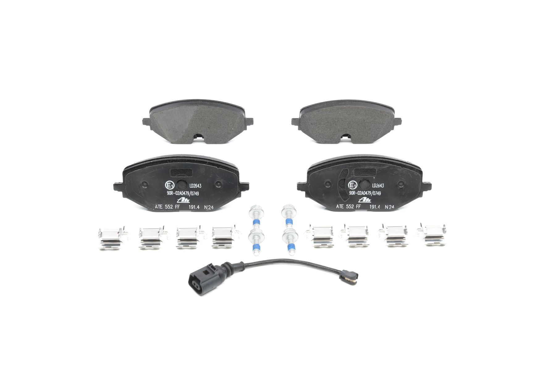 Pastilhas de travão 13.0470-2643.2 ATE SKODA Octavia IV Combi (NX5) 2.0 TSI 2023 190 cv