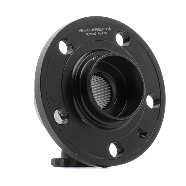 Hjullagersats 654W0040P RIDEX PLUS VW Polo V Hatchback (6R1, 6C1) 1.0 TSI 2015 110 hk