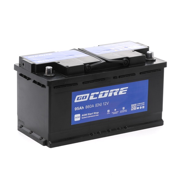Battery GCA0005 goCORE 61 21 6 924 023 BMW, AUDI, MERCEDES-BENZ, FORD, RENAULT