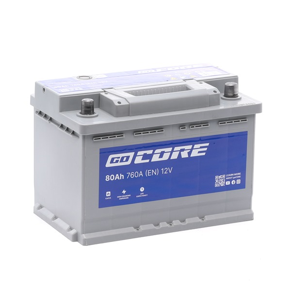 goCORE GCA0007 battery RENAULT Scénic I (JA0/1, FA0) 1.6 BiFuel (JA04) 107hp 1999
