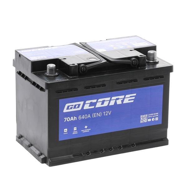 Battery GCA0023 goCORE 8K0 915 105 C AUDI, VAUXHALL, RENAULT, TOYOTA, PEUGEOT