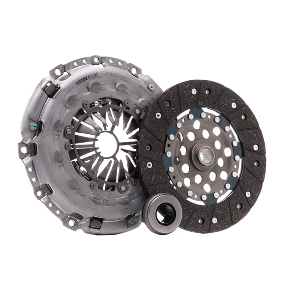 RIDEX PLUS 479C0162P clutch kit PEUGEOT 407 Saloon 2.0 HDi (6DRHRH, 6DRHRE, 6DRHRG, 6DRHRJ) 136hp 2007
