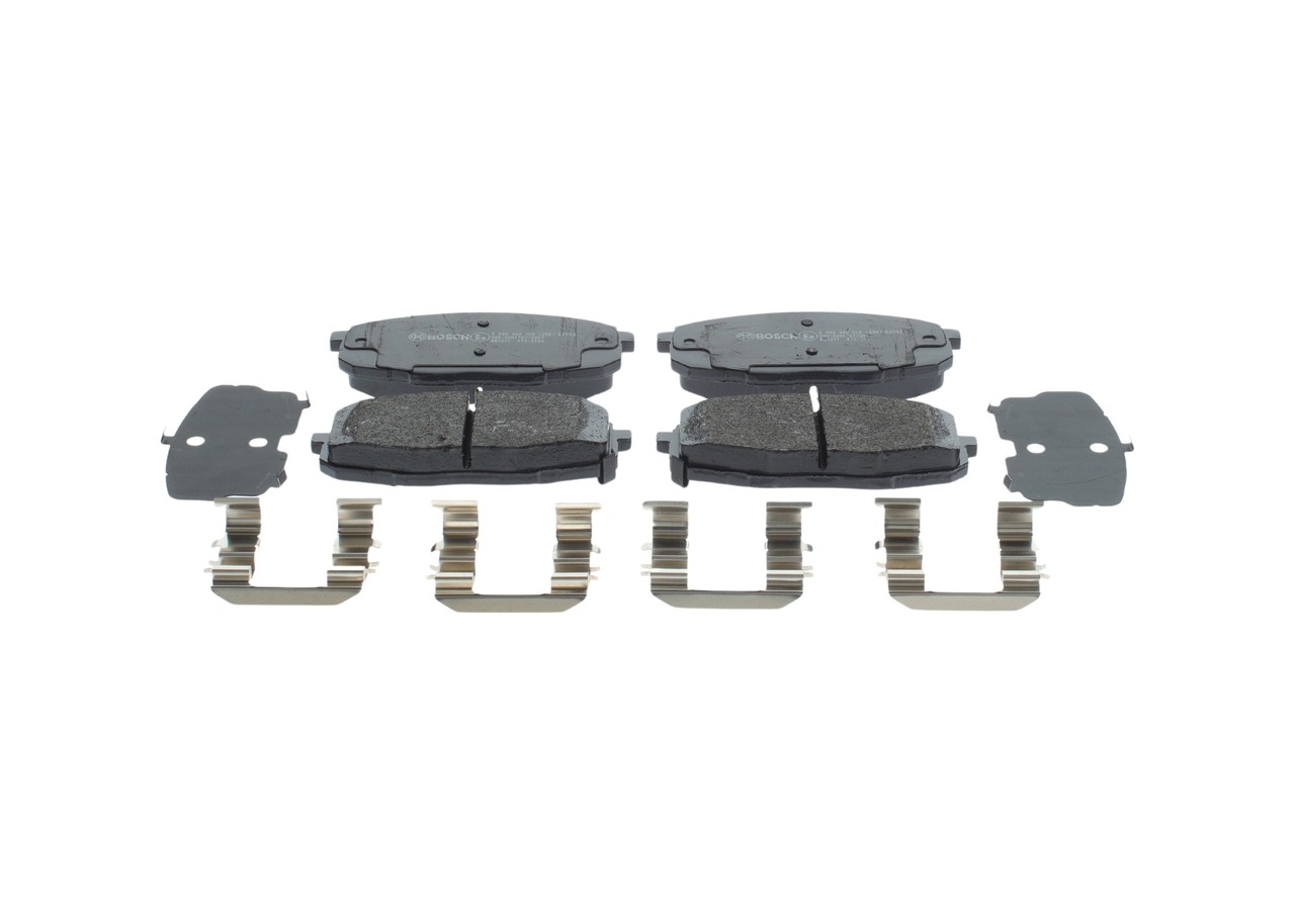 Numer OEM 58101 J9A50 - Klocki hamulcowe 0 986 460 168 HYUNDAI, KIA