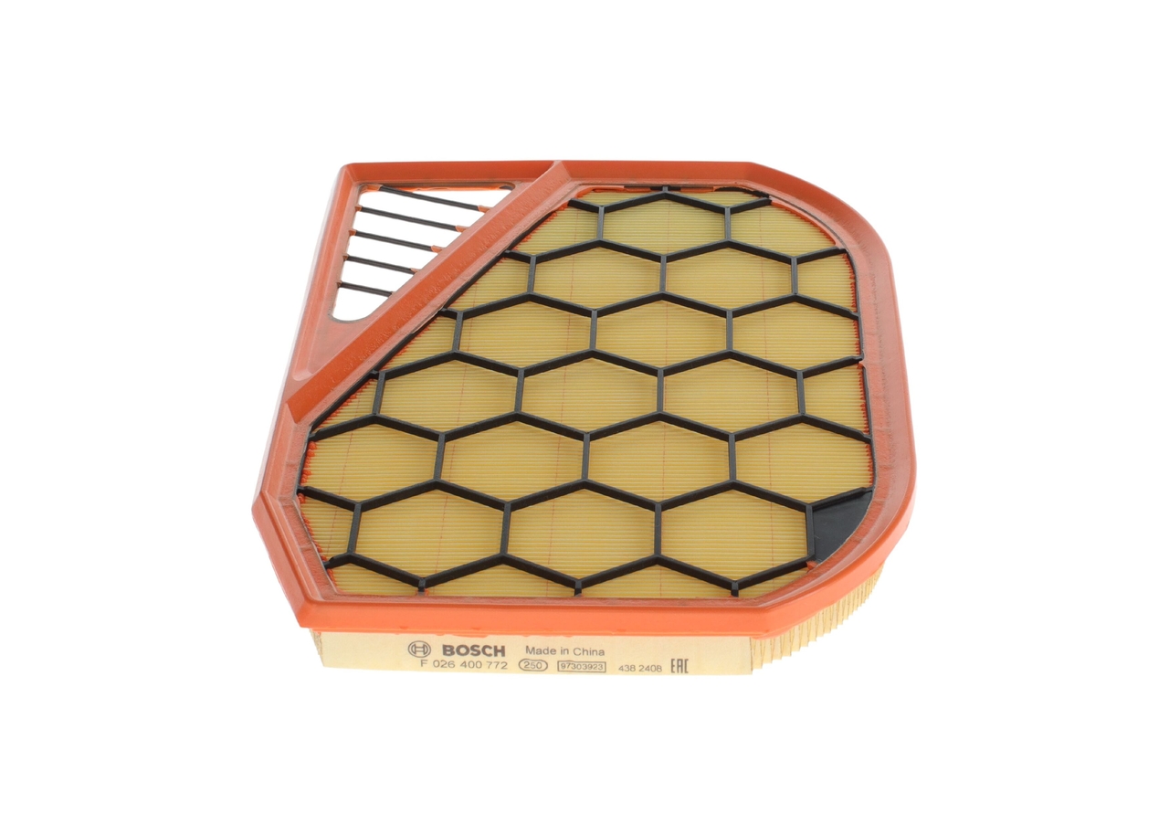 Filtro aria F 026 400 772 BOSCH FIAT Panda III Hatchback (312, 319) 1.0 Mild Hybrid (312.PYD1B) 2021 69 CV