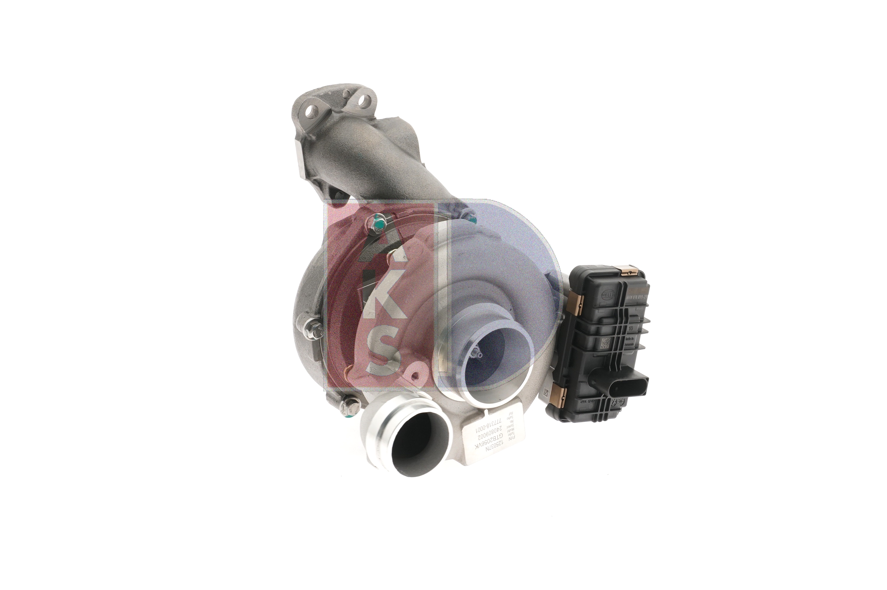 Numéro OEM 642 090 85 80 - Turbocompresseur 125037N MERCEDES-BENZ, JEEP, CHRYSLER