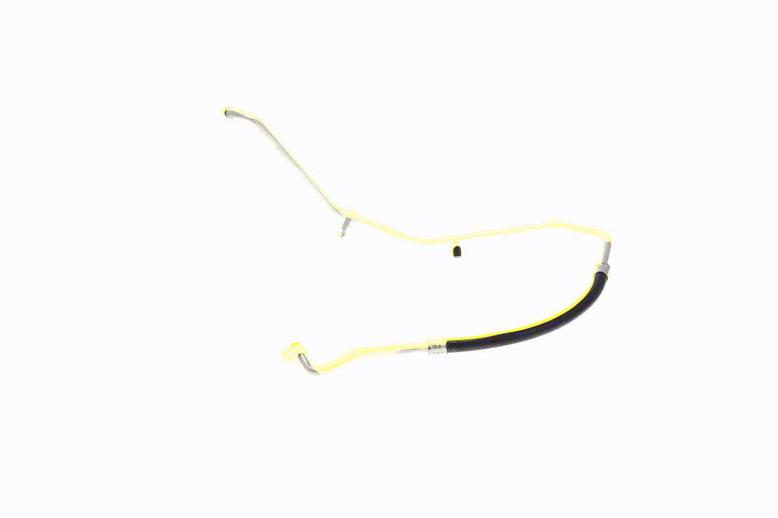 A70-20-0019 ACKOJA High pressure line, air conditioner Front, with gaskets/seals, Low Pressure Side
