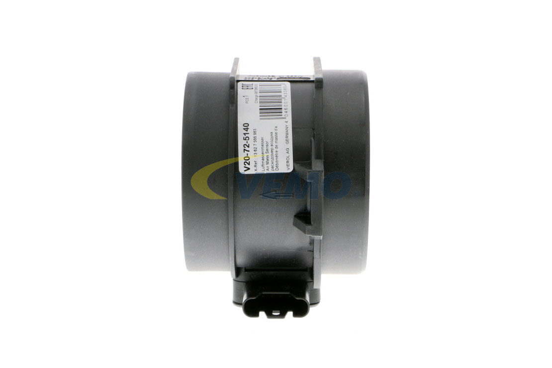 VEMO V20-72-5140 Mass air flow sensor (MAF) BMW X3 (E83) 2.5 i 192 hp Petrol 2006