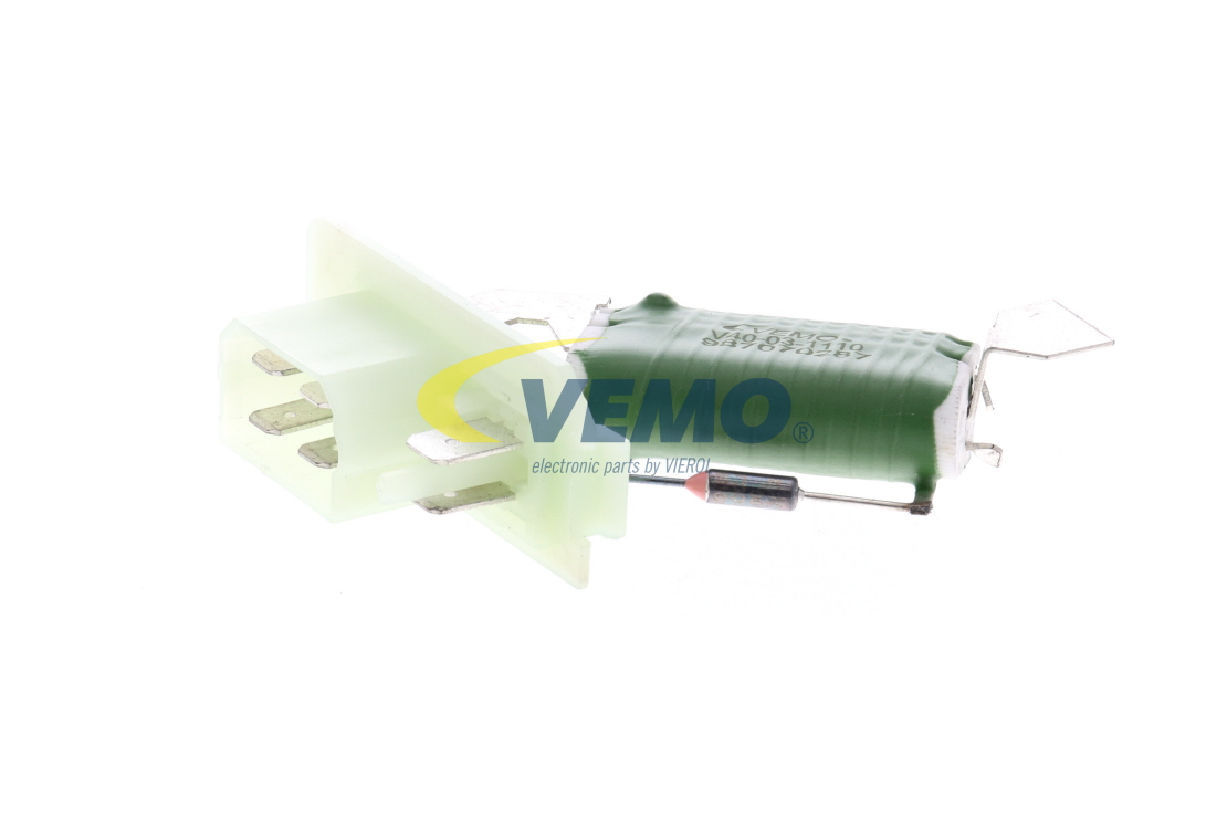 VEMO V40-03-1110 Heater resistor VAUXHALL Astra Mk3 (F) CC (T92) 1.4 i 60 hp Petrol 1993