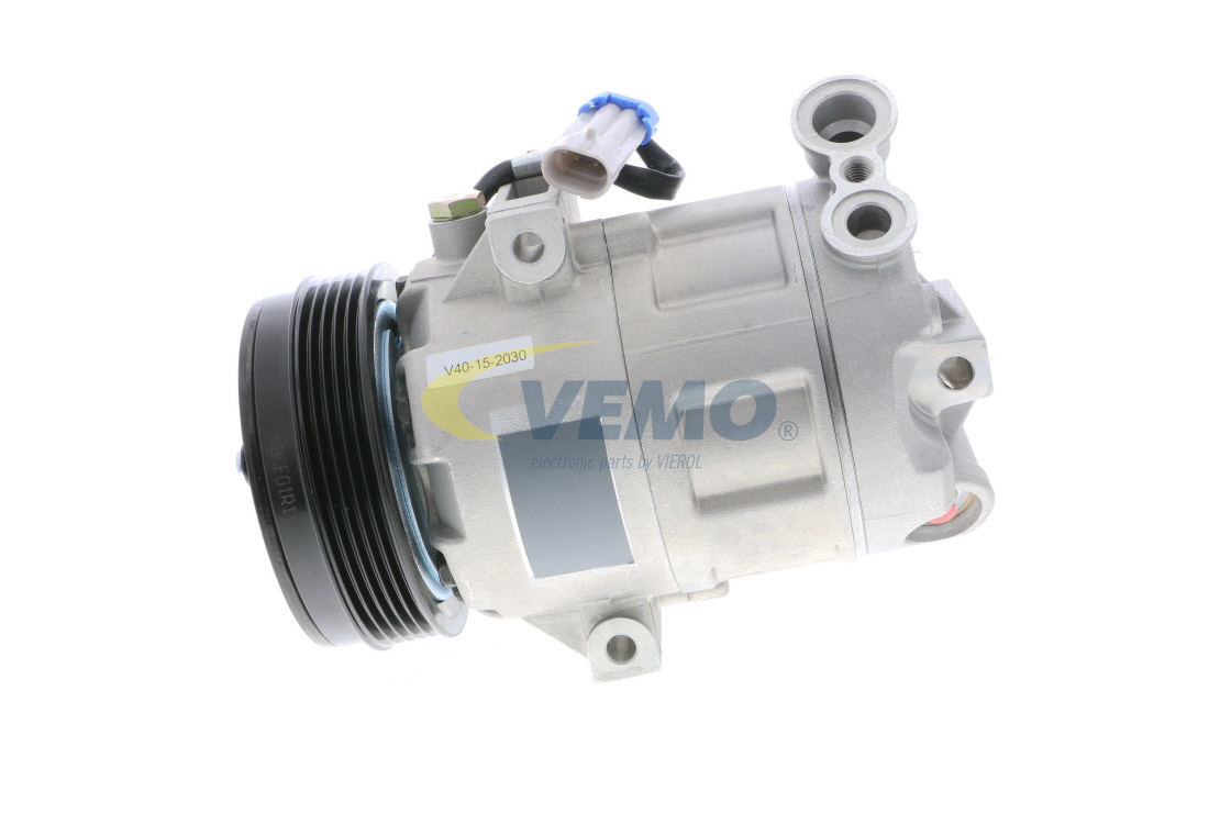 VEMO V40-15-2030 ac compressor VAUXHALL Corsa Mk2 (C) Hatchback (X01) 1.0 12V (F08, F68) 60hp 2004