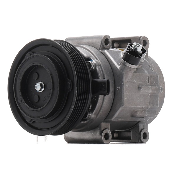 Air conditioning compressor 447K0012R RIDEX REMAN 48 03 454 VAUXHALL, VOLVO, HONDA, JEEP, OPEL