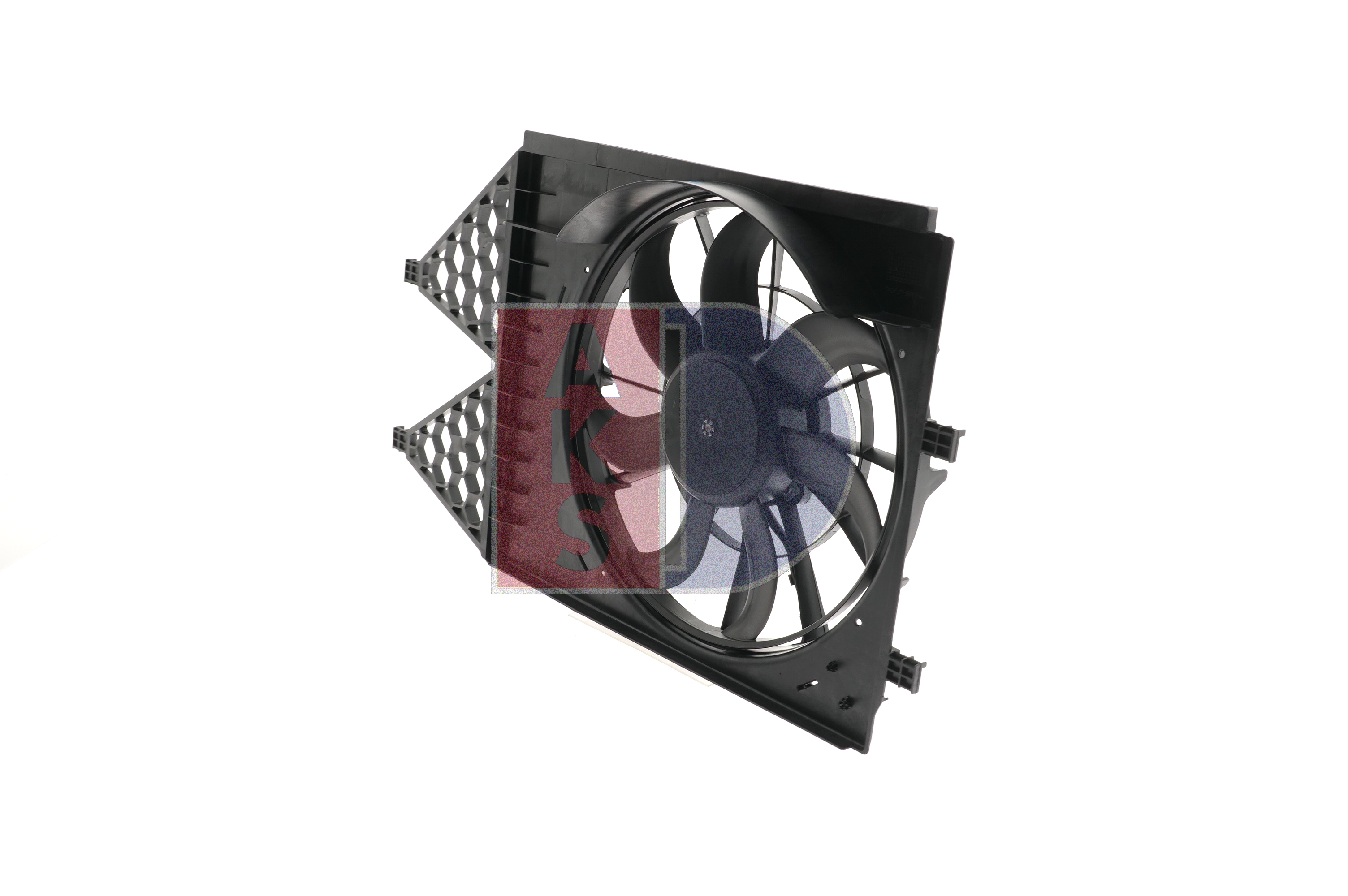 AKS DASIS 048184N Radiator fan SKODA Rapid Spaceback (NH1) 1.4 TSI 125 hp Petrol 2019